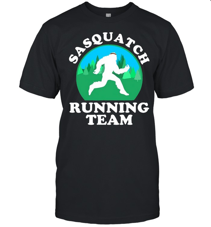 Bigfoot Sasquatch Running Team T-shirt Classic Men's T-shirt