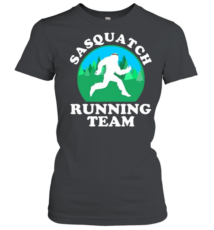 Bigfoot Sasquatch Running Team T-shirt Classic Women's T-shirt