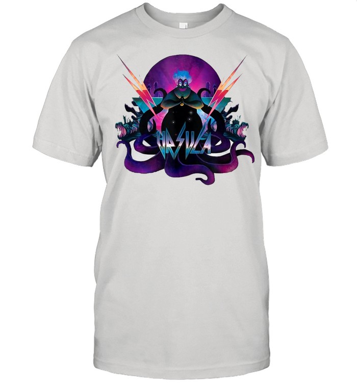 Villains Ursula Neon The Little Mermaid T-shirt Classic Men's T-shirt