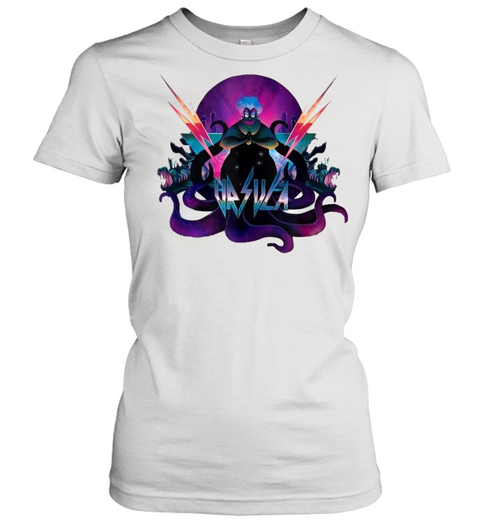 Villains Ursula Neon The Little Mermaid T-shirt Classic Women's T-shirt