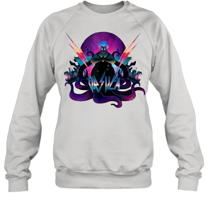 Villains Ursula Neon The Little Mermaid T-shirt Unisex Sweatshirt