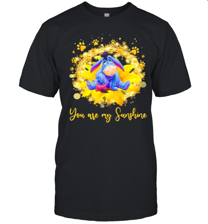 You are my sunshine eeyore flower shirt Classic Men's T-shirt