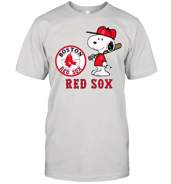 Boston Red Sox Snoopy players shirt - Kingteeshop