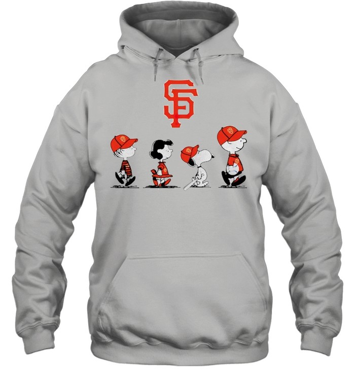 San Francisco Giants Peanuts characters players shirt - Kingteeshop
