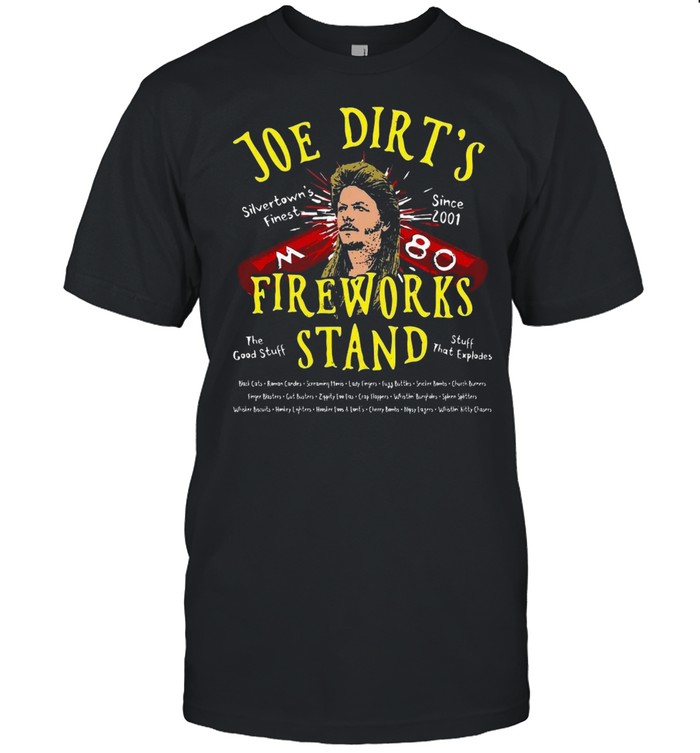 Joe Dirt’s Fireworks Stand Parody T-shirt Classic Men's T-shirt