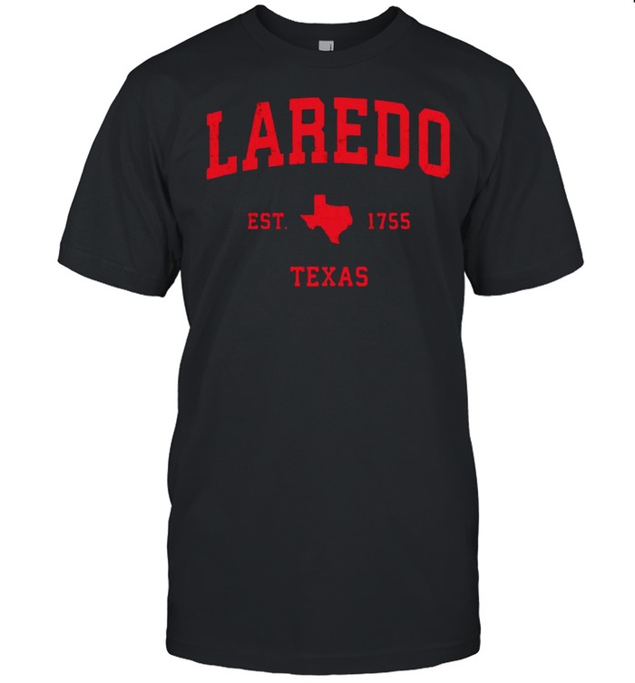 Laredo Texas TX Est 1755 Vintage Sports T-Shirt