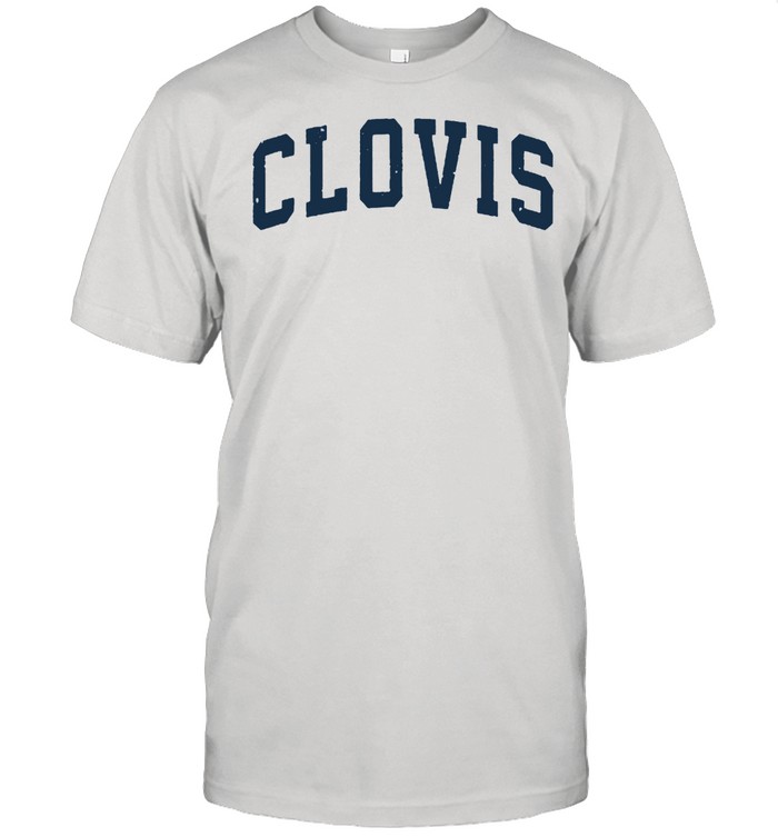 Clovis California CA Vintage Sports Shirt
