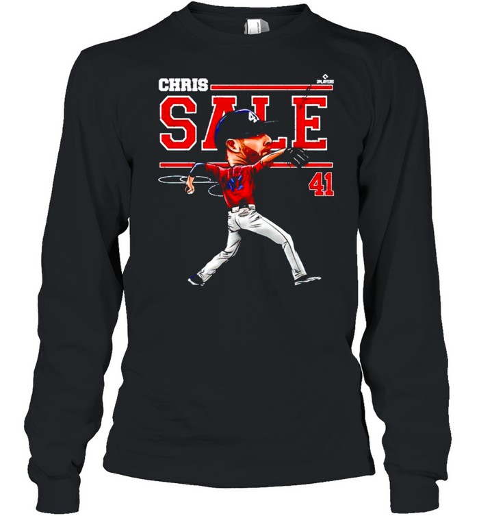 Boston Baseball 41 Chris Sale Cartoon signature shirt - Trend T