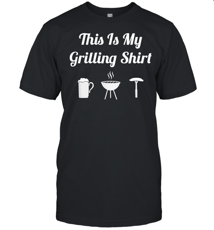 This Is My Grilling BBQ Grill Dad shirt Classic Men's T-shirt
