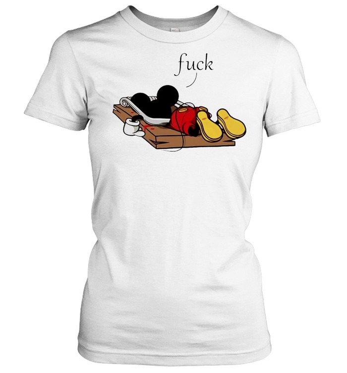 Mouse trap Mickey fuck shirt - Kingteeshop