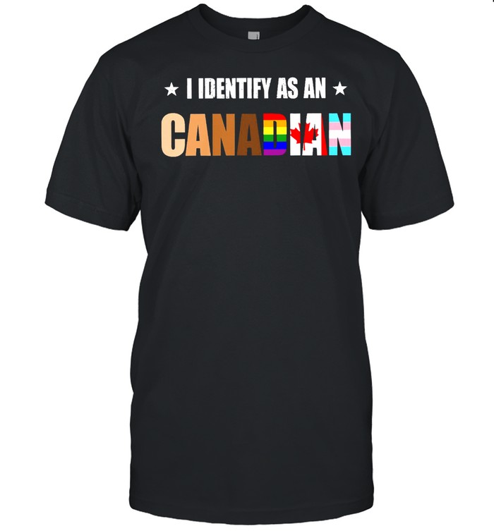 I Identify as an Canadian shirt Classic Men's T-shirt