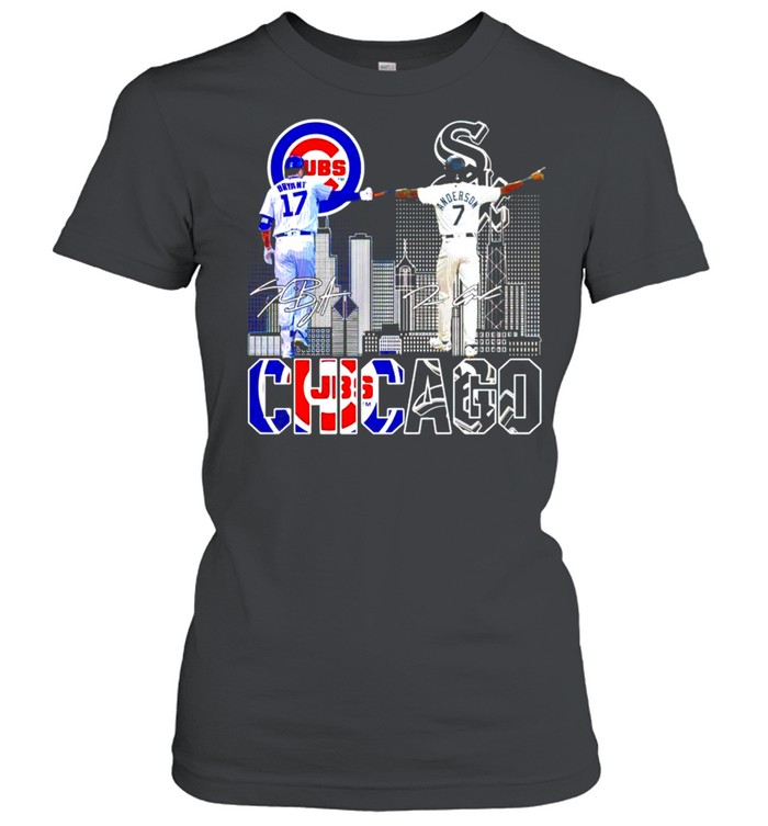 Chicago cubs and Chicago White Sox champions Bryant and Anderson shirt -  Kingteeshop