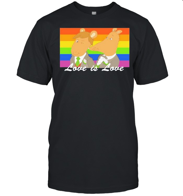 Arthur Gay Rat Wedding Love Is Love shirt Classic Men's T-shirt