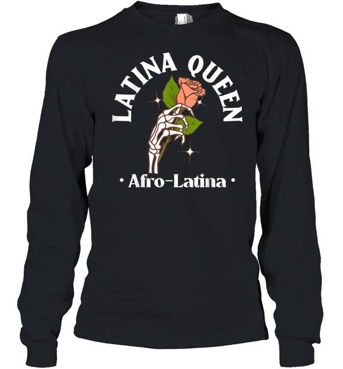 Caribbean AfroLatina Mexicana Latina Pride shirt Long Sleeved T-shirt