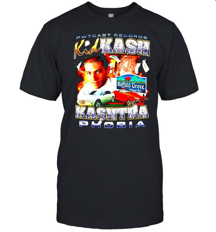 PWTcast Records Kid Kash Kashtraphobia shirt Classic Men's T-shirt