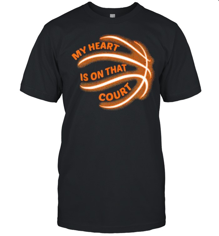 Basketball My Heart Is On That Court  Classic Men's T-shirt