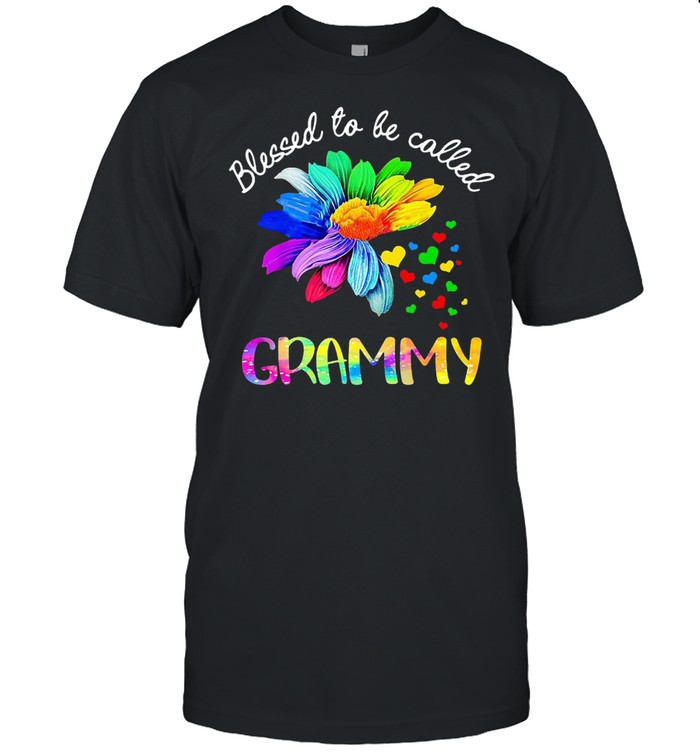 Sunflower Blessed To Be Called Grammy T-shirt Classic Men's T-shirt