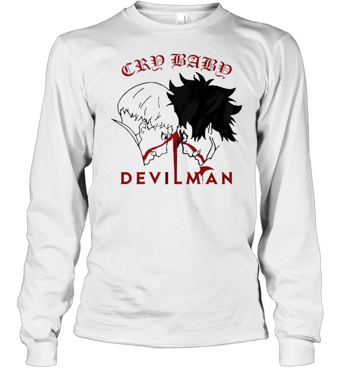 Devilman Crybaby Ryo Asuka Akira Fudo shirt Long Sleeved T-shirt