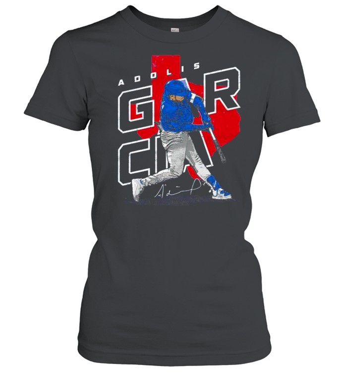 Texas rangers adolis garcia hit the ball signature shirt, hoodie