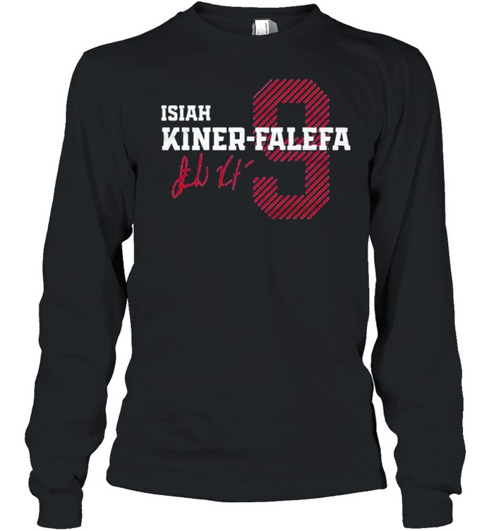 Texas Rangers Isiah Kiner-Falefa 9 signature shirt - Kingteeshop