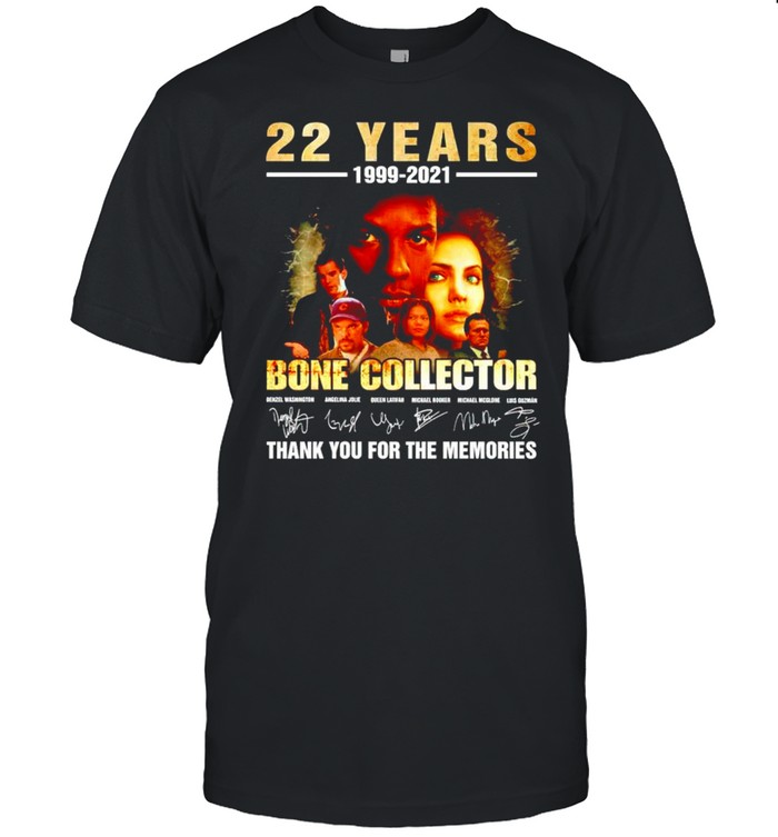 22 years Bone Collector 1999 2021 thank you for the memories shirt Classic Men's T-shirt