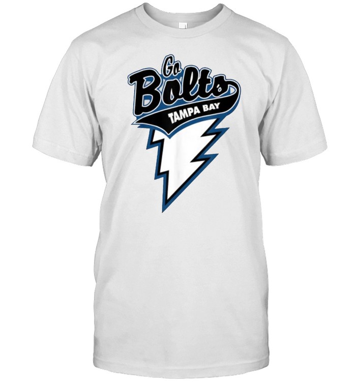 Go Bolts Tampa Bay Cheer Hockey Team T-Shirt