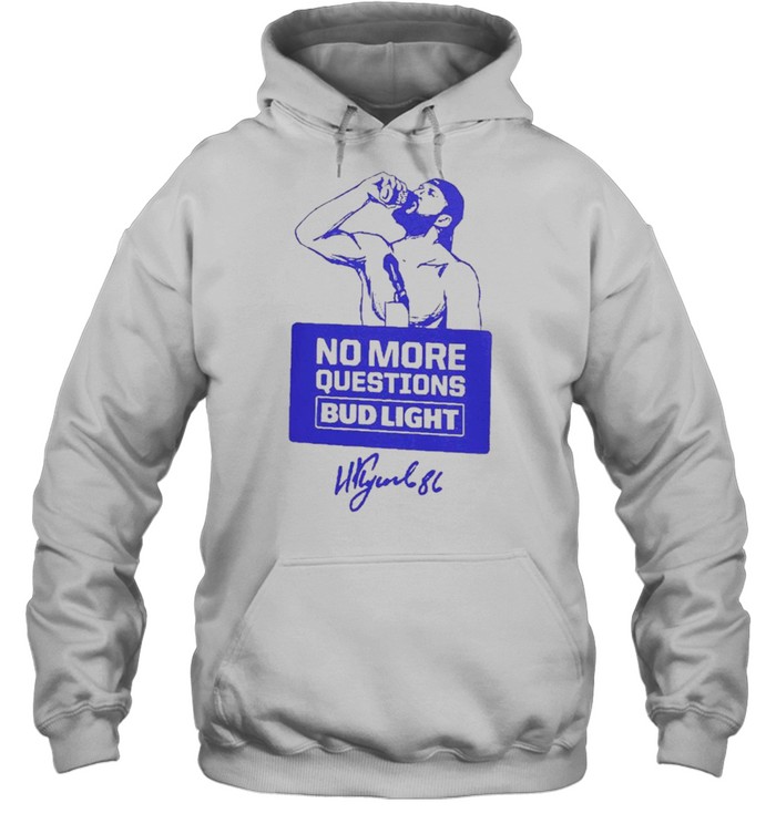 No More Questions Bud Light – Nikita Kucherov, Tampa Bay Lightning shirt -  Kingteeshop