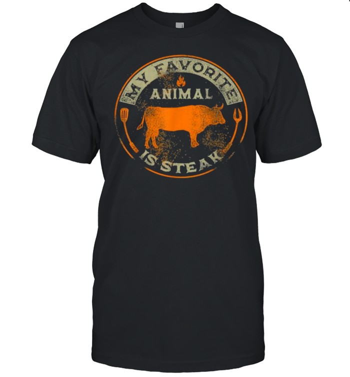 My Favorite Animal is Steak BBQ T- Classic Men's T-shirt