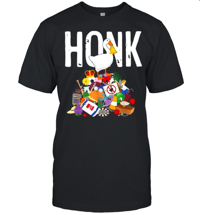 Goose Game Honk Untitled Goose Addiction Press Y To Honk  Classic Men's T-shirt