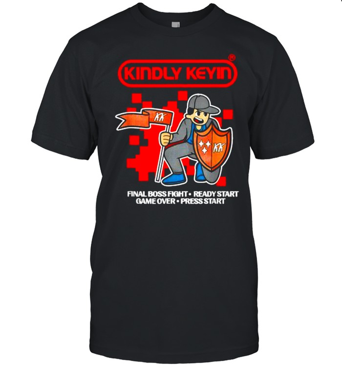 Kindly Keyin MerchFinal Boss Fight Ready Start Game Over Playing Gaming T- Shirt - Kingteeshop