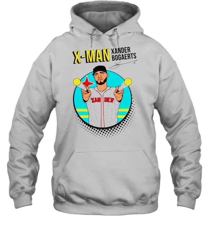 Xander Bogaerts x-man signature shirt - Kingteeshop