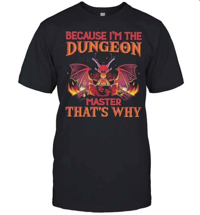 Dragon because im the dungeon master thats why shirt Classic Men's T-shirt