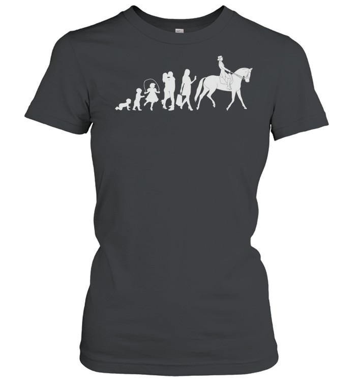 Dressage riding horses horse Dressage riding shirt Classic Women's T-shirt