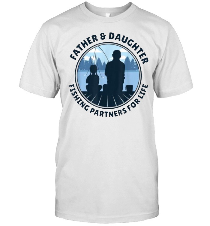 Fishing Partners For Life Father And Daughter T- Classic Men's T-shirt