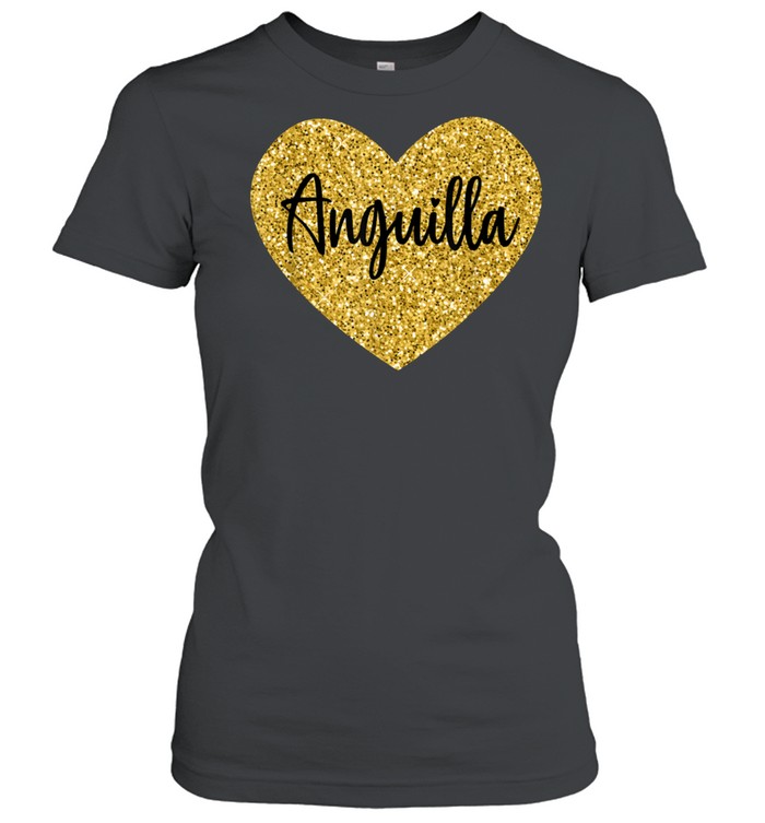 I Love Anguilla shirt Classic Women's T-shirt
