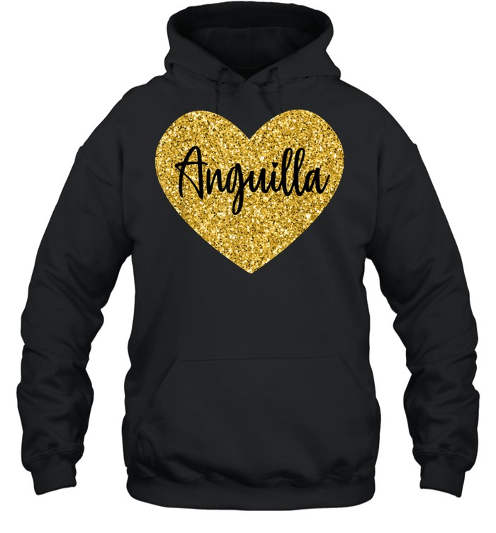 I Love Anguilla shirt Unisex Hoodie
