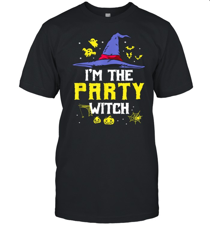 I'm The Party Witch Matching Family Halloween Party shirt Classic Men's T-shirt
