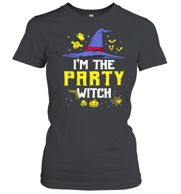 I'm The Party Witch Matching Family Halloween Party shirt Classic Women's T-shirt
