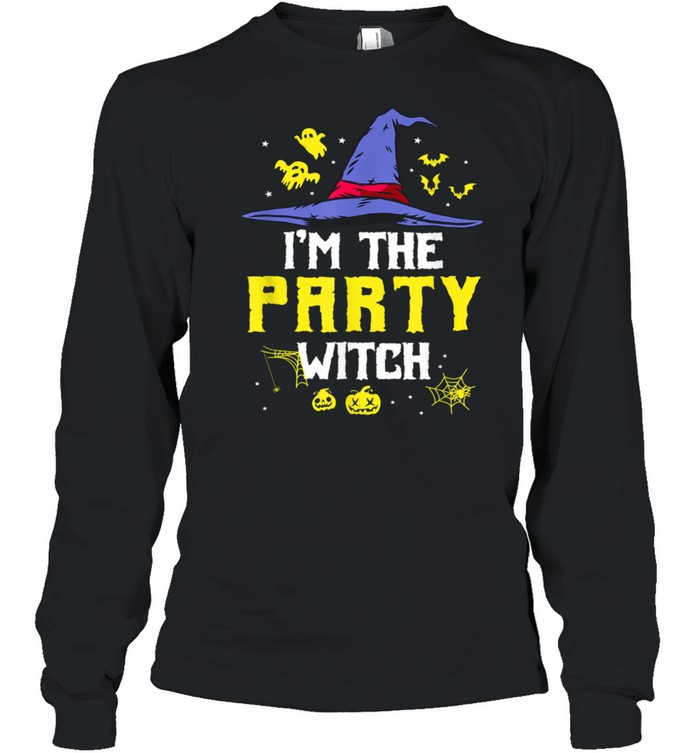 I'm The Party Witch Matching Family Halloween Party shirt Long Sleeved T-shirt
