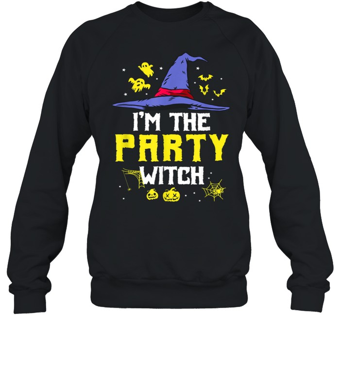 I'm The Party Witch Matching Family Halloween Party shirt Unisex Sweatshirt