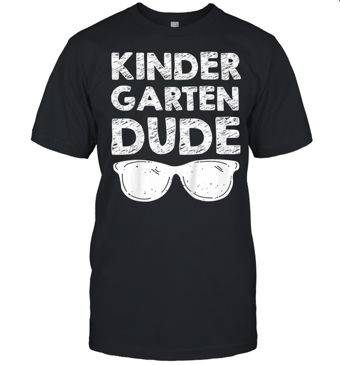 Kids Kindergarten Dude Back To School shirt Classic Men's T-shirt