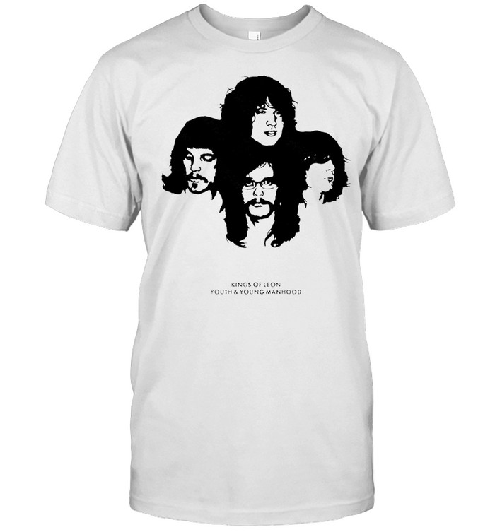 Kings of leon youth and young manhood ringer shirt