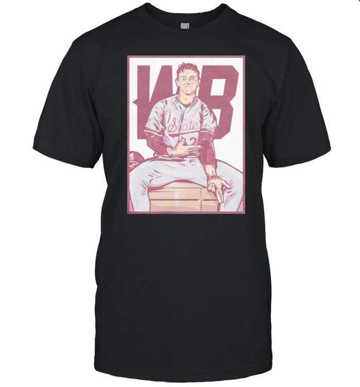 Mississippi State Will Bednar Dugout Portrait shirt