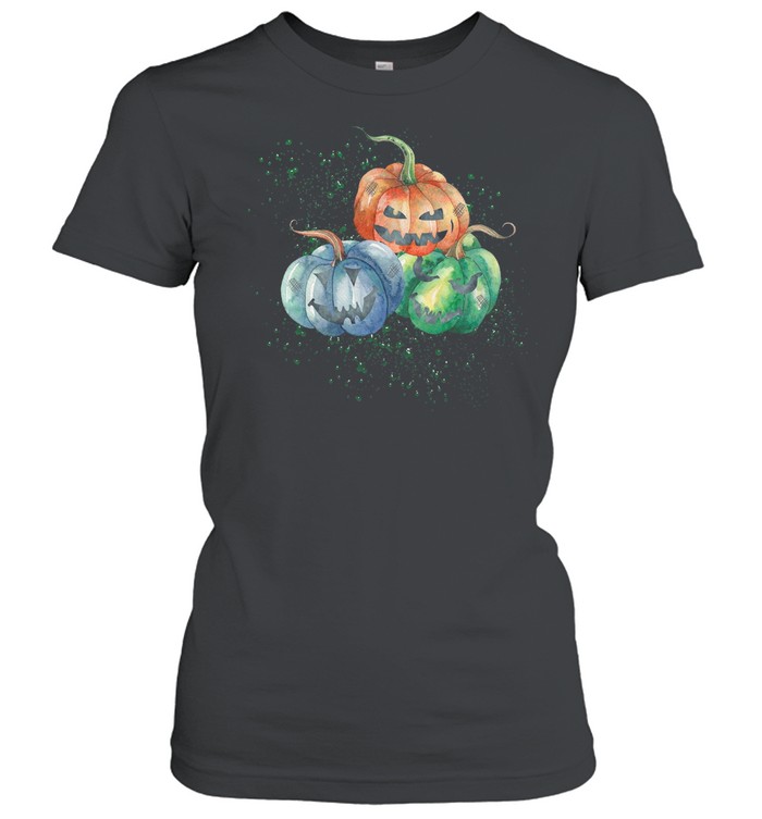 Spooky Pumpkins Halloween shirt Classic Women's T-shirt