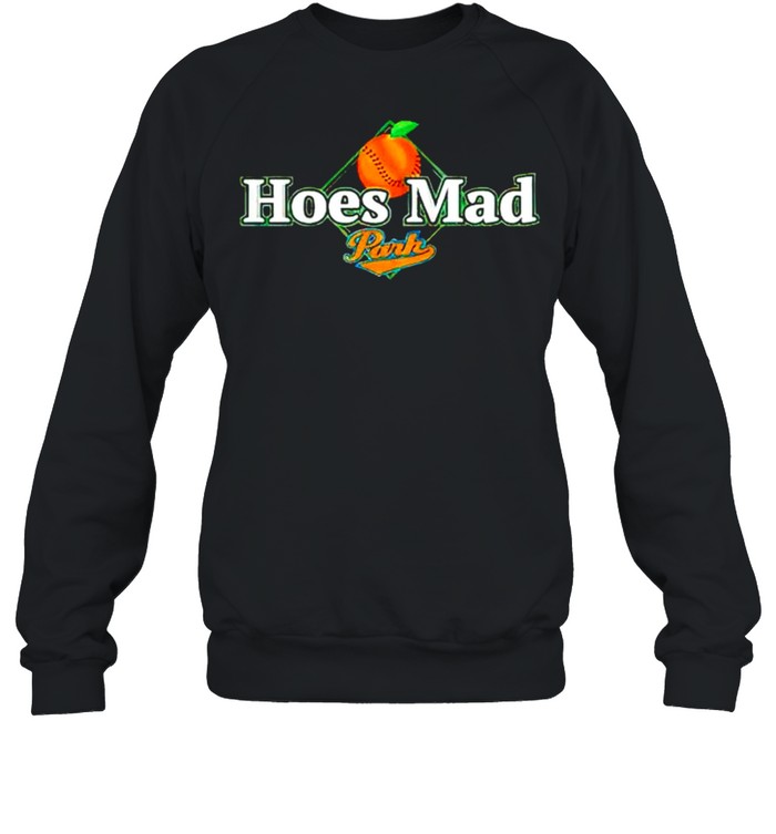 Hoes Mad' Unisex Baseball T-Shirt