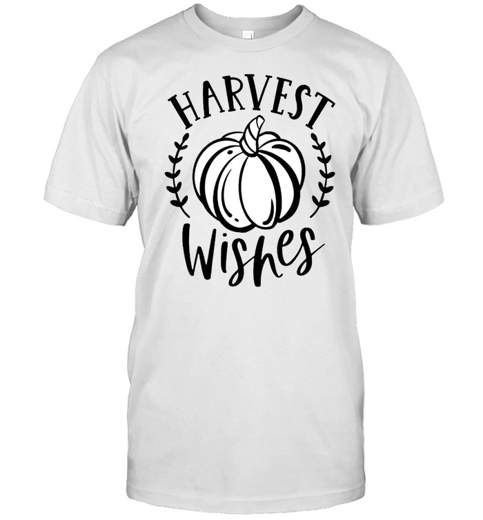 Harvest wishes pumpkin Halloween shirt Classic Men's T-shirt