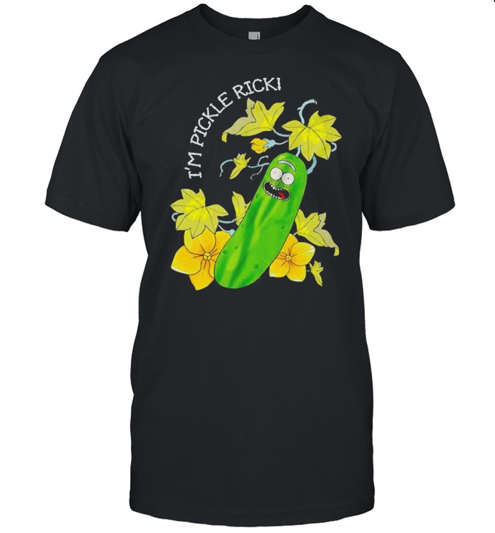 Rick and Morty I’m pickle Rick flower shirt