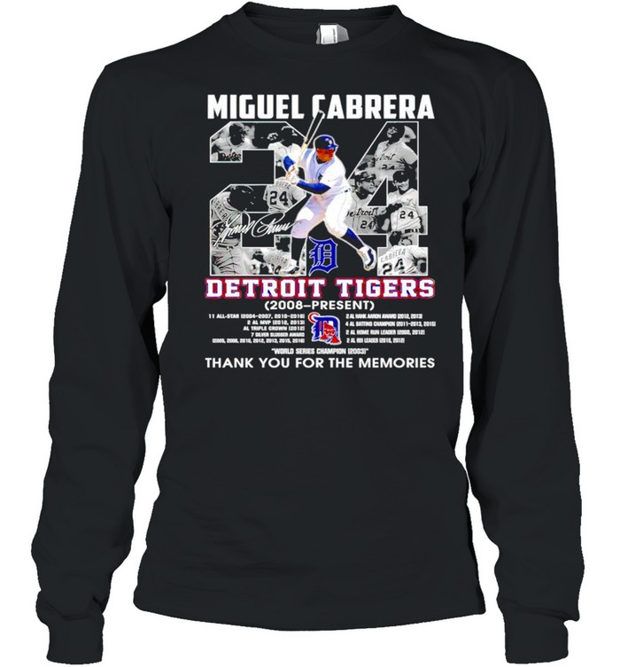 Detroit Tigers Miguel Cabrera #24 shirt - Kingteeshop