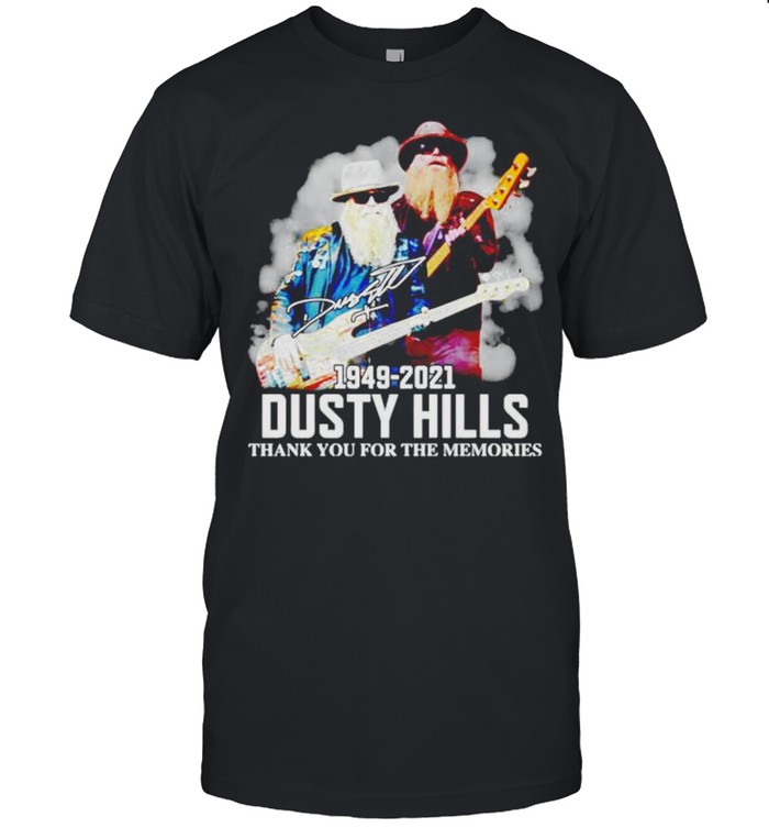 Dusty Hills thank you for the memories 1949 2021 shirt Classic Men's T-shirt