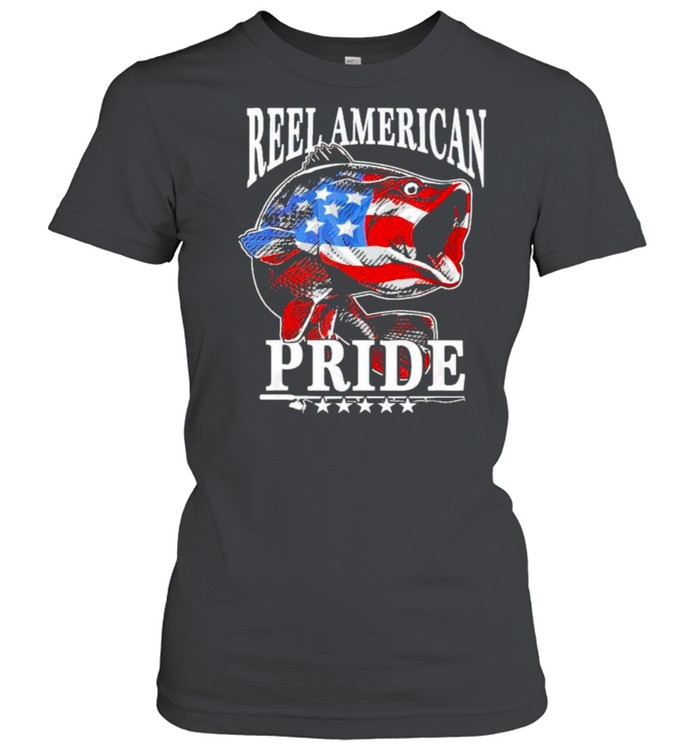 Fishing reel American pride shirt - Kingteeshop